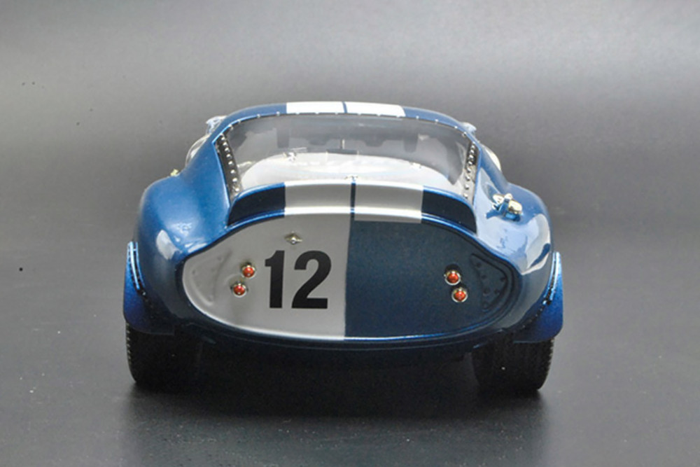 1965 Shelby Cobra Daytona Coupe #12 w/ Shelby Collectibles SC146BU 1/18 scale Diecast Model Toy Car