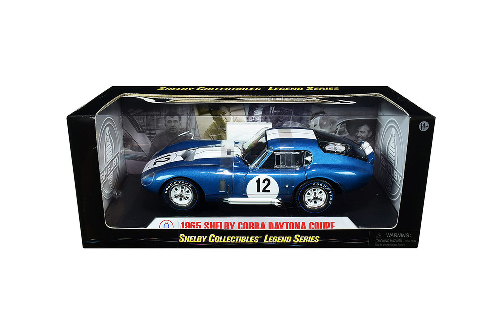 1965 Shelby Cobra Daytona Coupe #12 w/ Shelby Collectibles SC146BU