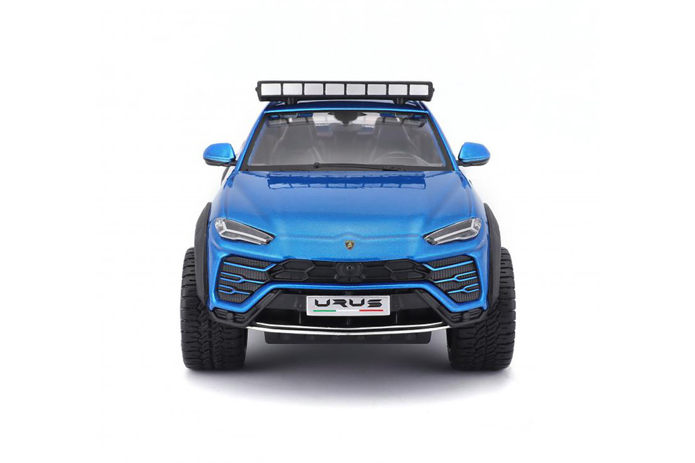 Lamborghini Urus #63 with Roof Rack, Blue - Maisto 32533BU