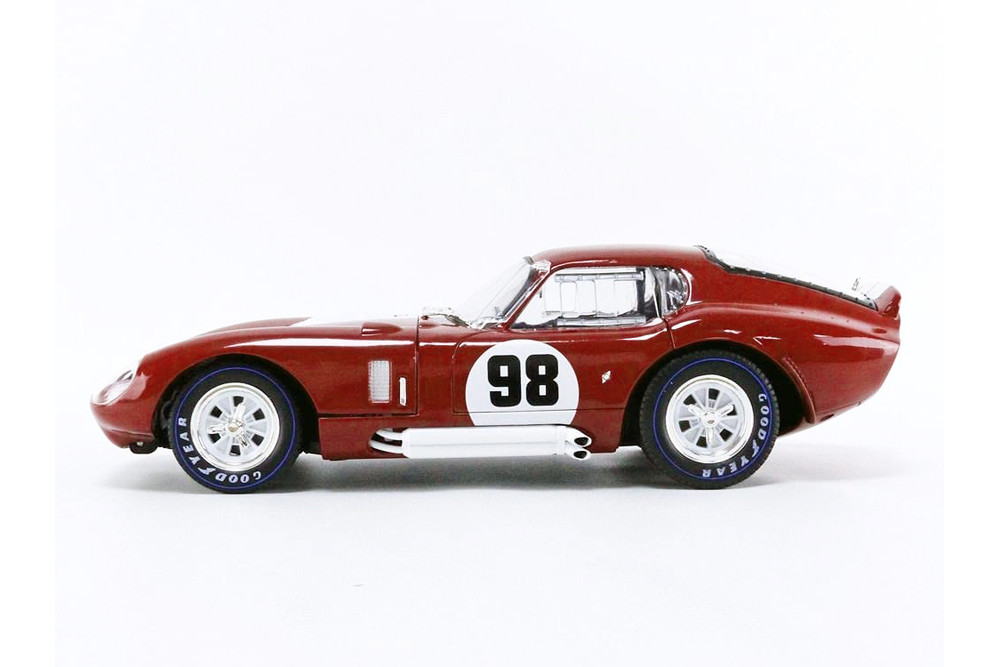 1965 Shelby Cobra Daytona Coupe #98, Red w/White - Shelby Collectibles  SC131R - 1/18 Diecast Car