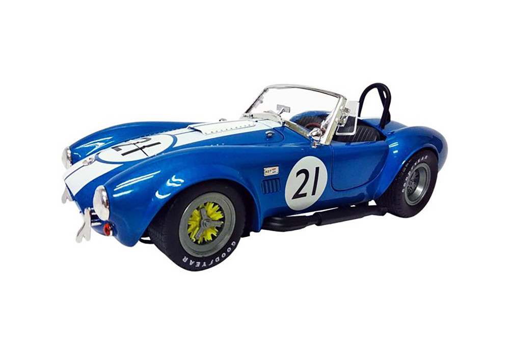65 Shelby Cobra 427 S/C #21 Cnvrtbl w/Shelby Collectibles SC112BU