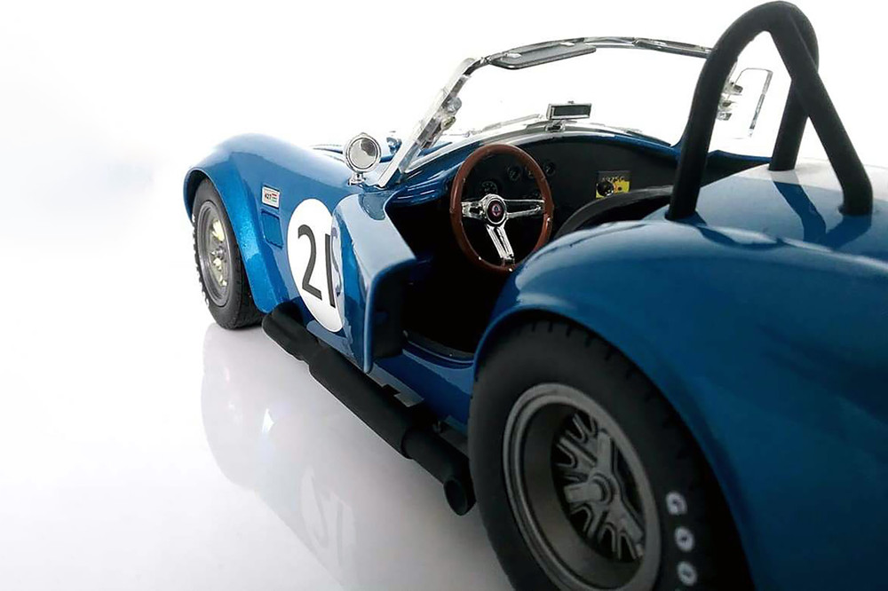 65 Shelby Cobra 427 S/C #21 Cnvrtbl w/Shelby Collectibles SC112BU