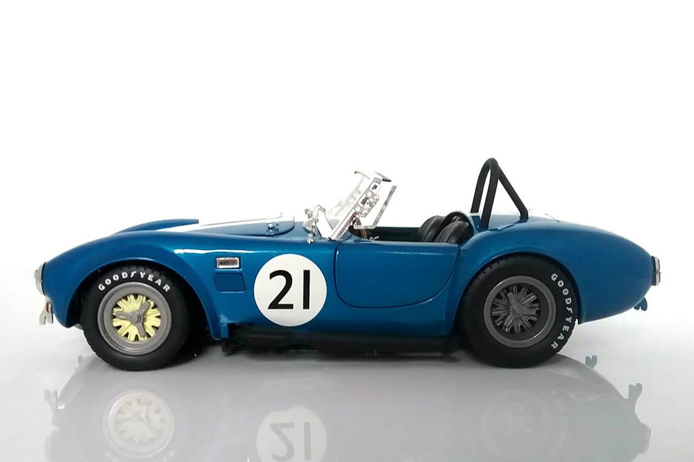65 Shelby Cobra 427 S/C #21 Cnvrtbl w/Shelby Collectibles SC112BU