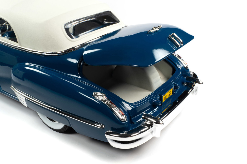 1947 Cadillac Series 62 Soft Top, Beldon Blue - Auto World AW274