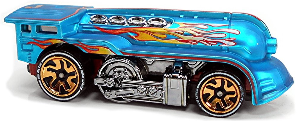 West Coast Flyer, Turquoise Metallic - Mattel Hot Wheels HDH85-979B - 1/64  scale Diecast Car