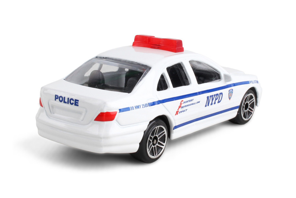 NYPD Police Car, White - Daron RT8953P - Diecast Model Toy Car