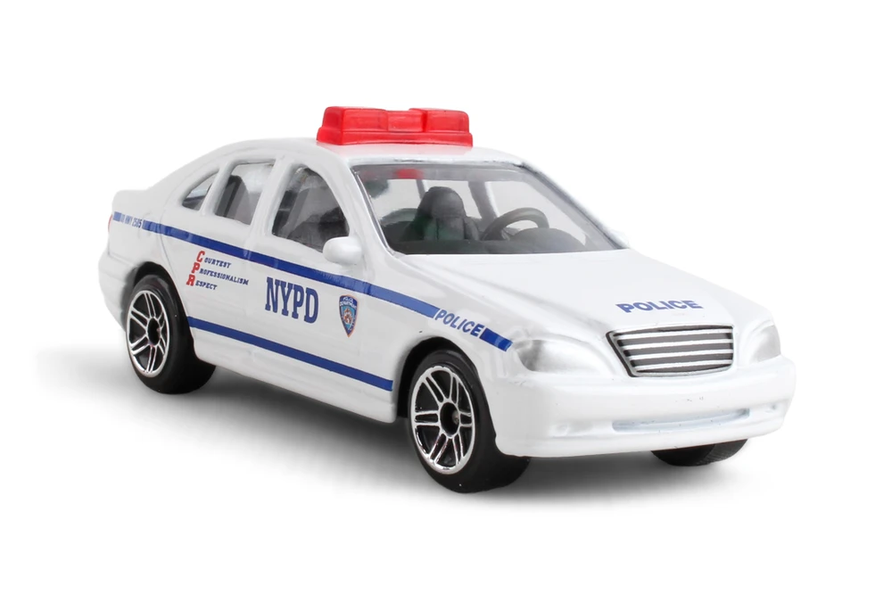 NYPD Police Car, White - Daron RT8953P - Diecast Model Toy Car