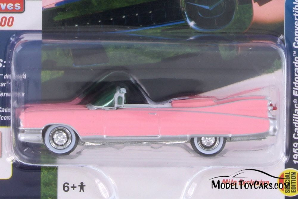 ジョニーライトニング　1959　キャデラック　1/64　ピンクメタ ジョニーライトニング 1959 キャデラック 1/64 ピンクメタ