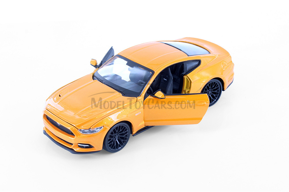 2015 Ford Mustang GT, Orange - Maisto 31508OR - 1/24 scale Diecast Model  Toy Car