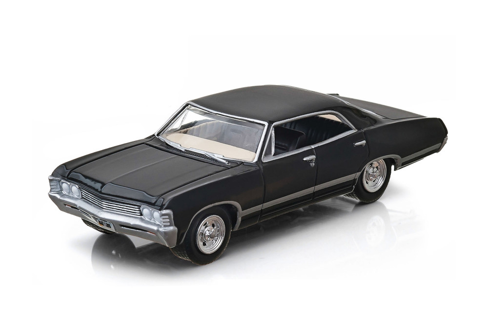 1967 Chevy Impala Sport Sedan, Tuxedo Black - Greenlight 30333/48