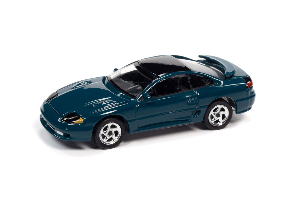 1993 Dodge Stealth R/T, Peacock Green - Auto World AWSP082/24B - 1/64 scale Diecast Model Toy Car