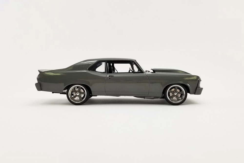 1970 Chevy Nova Destroyer Street Fighter, Dark Gray - GMP 18957