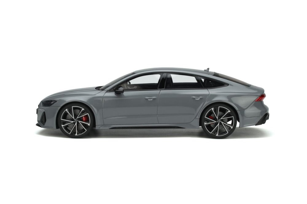 2020 Audi RS 7 Sportback, Nardo Gray - GT Spirit GT823 - 1/18 scale Resin Model Toy Car