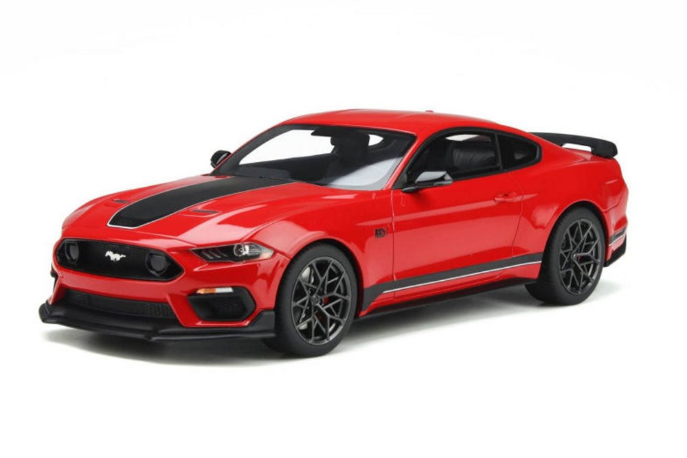 希少【未使用】オートアート FORD MUSTANG MACH1 赤 1:18 2021 Ford Mustang Mach 1, Race Red - GT Spirit GT351 - 1/18 scale