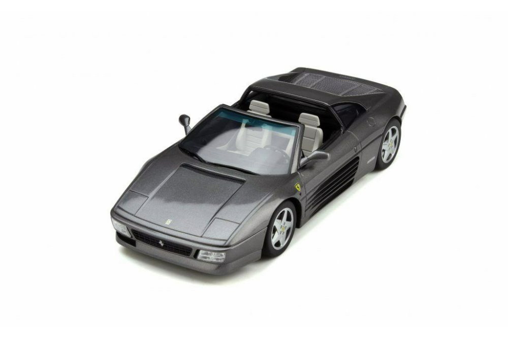 1993 Ferrari 348 GTS Convertible, Grigio Gray - GT Spirit GT332 - 1/18 scale Resin Model Toy Car