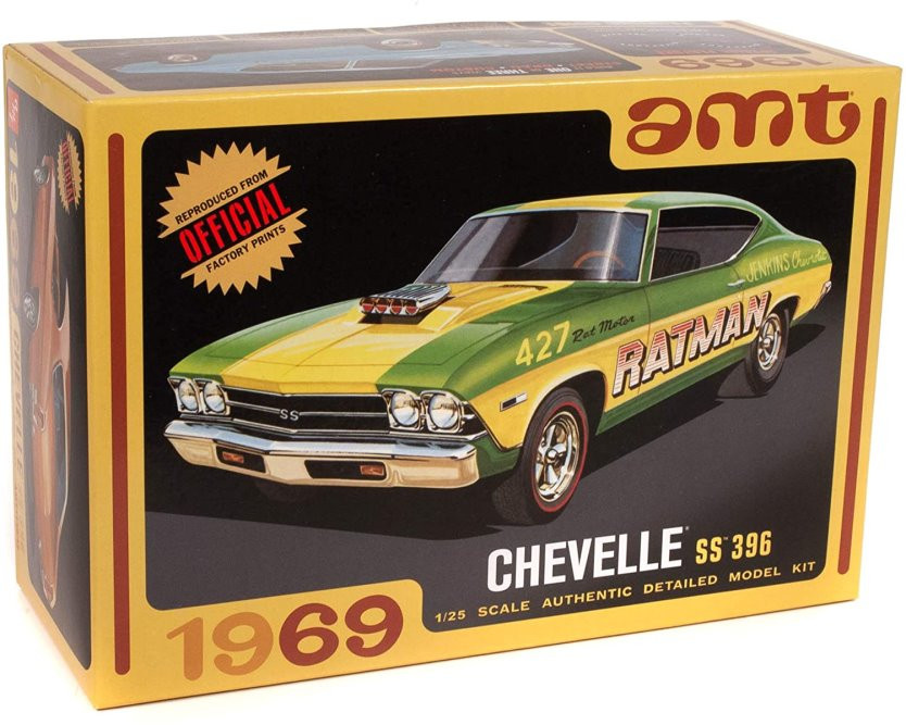 Plastic Model Car Kits: vintage car kits, classic autos, AMT, Revell, etc.