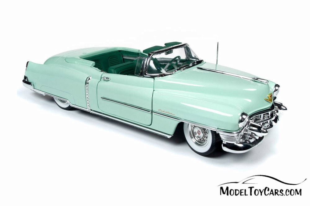 No528 ミニカー1/18 箱あり CADILLAC ELDORADO Auto World 1953 Cadillac Eldorado Convertible 1:18 Scale