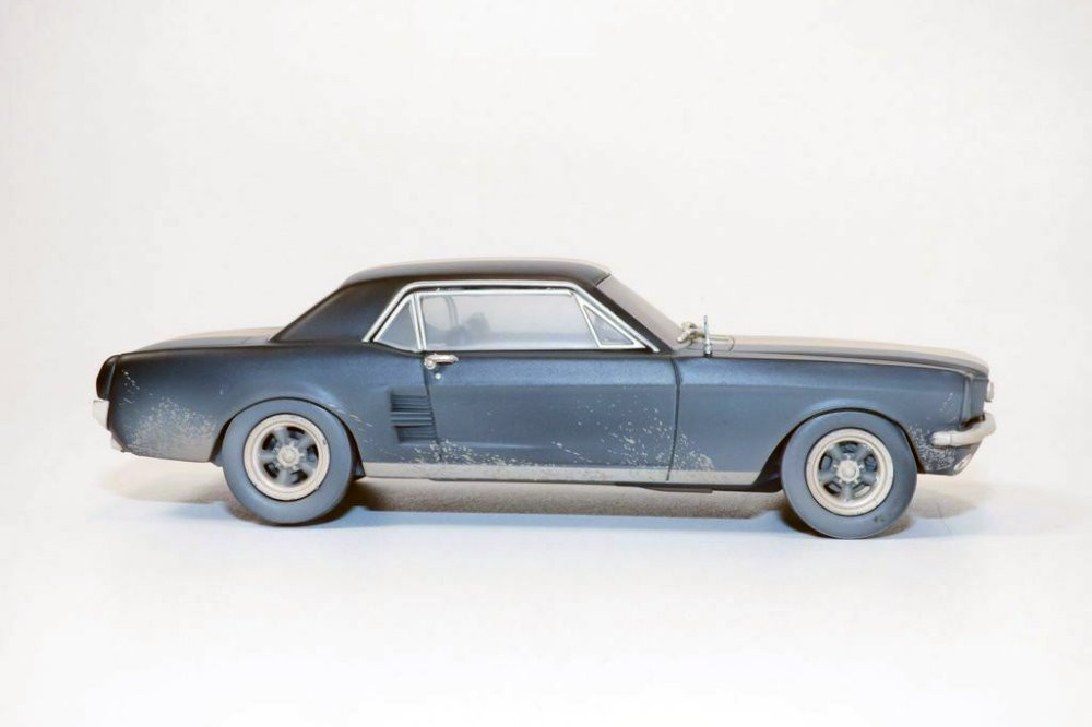 Adonis Creed's 1967 Ford Mustang Coupe (Weathered), Creed II -  86621 - 1/43 scale Diecast Car