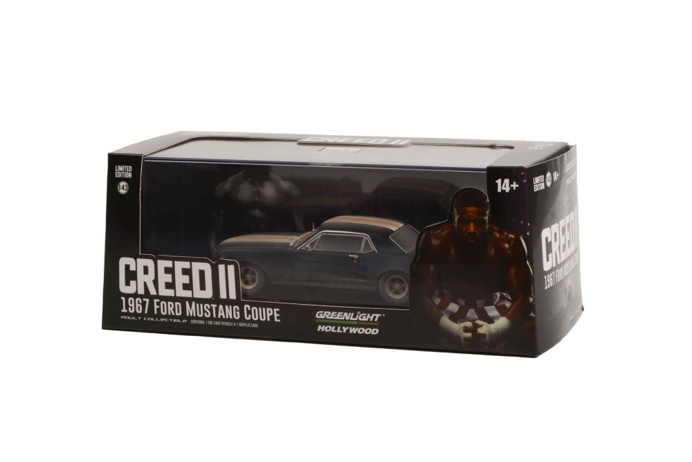 Adonis Creed's 1967 Ford Mustang Coupe (Weathered), Creed II -  86621 - 1/43 scale Diecast Car