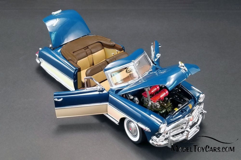 1952 Hudson Hornet Convertible, Admiral Blue and Boston Ivory