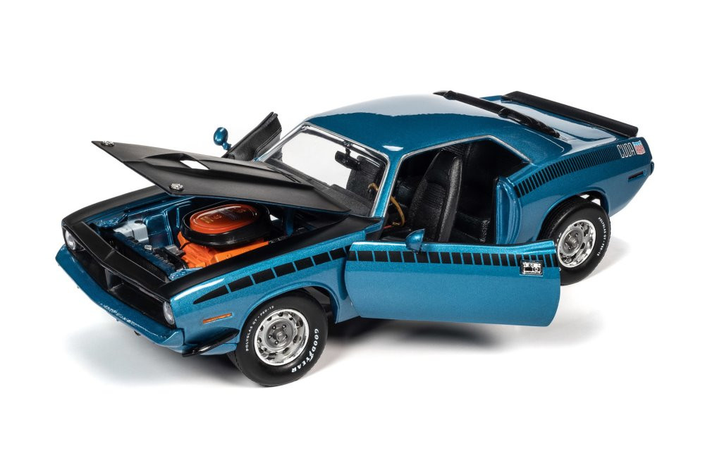 1970 Plymouth AAR Barracuda 340 Six-Pack Hardtop, Blue