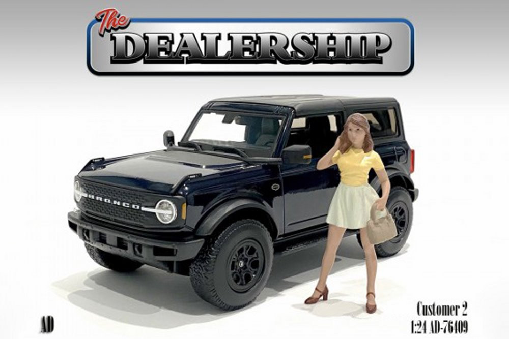 The Dealership - Customer II, - American Diorama 76409 - 1/24 scale Figurine 
