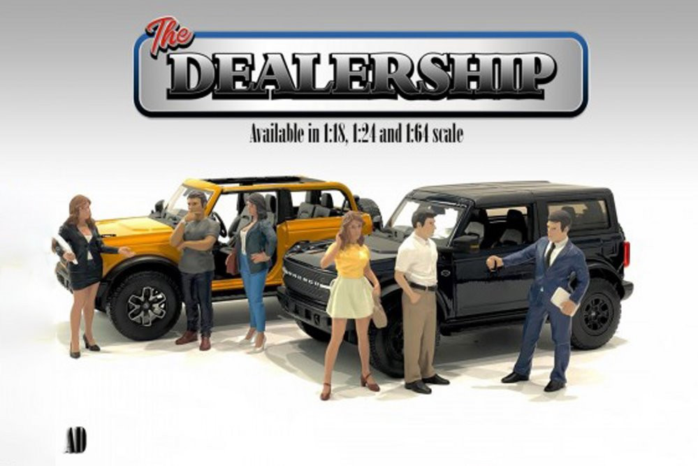 The Dealership - Customer II, - American Diorama 76409 - 1/24 scale Figurine 