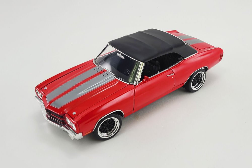 1970 Chevy Chevelle SS Restomod Convertible, Red - Acme
