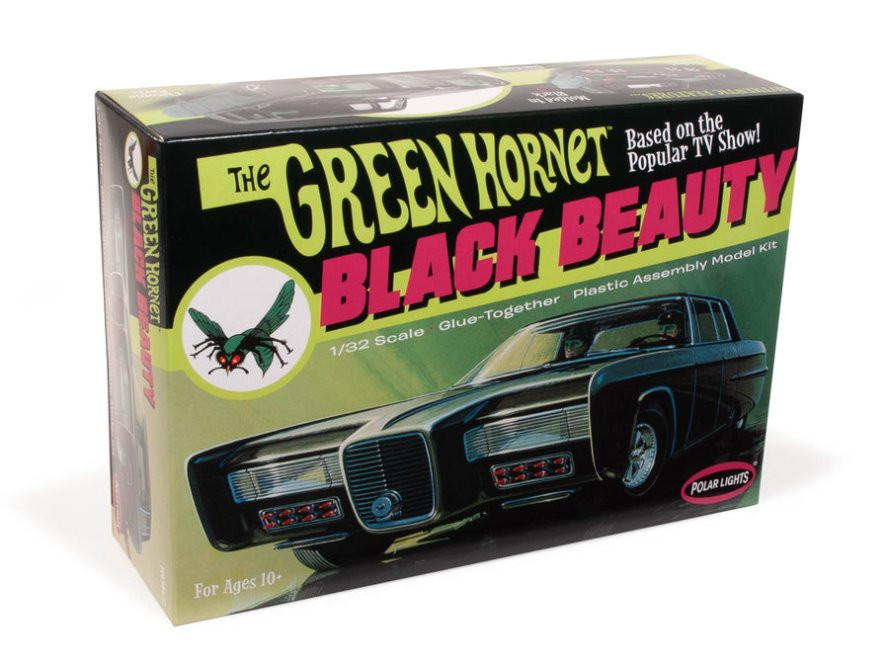The Green Hornet Black Beauty, Black - Polar Lights POL994/12 - 1/32 Scale Plastic Model Kit