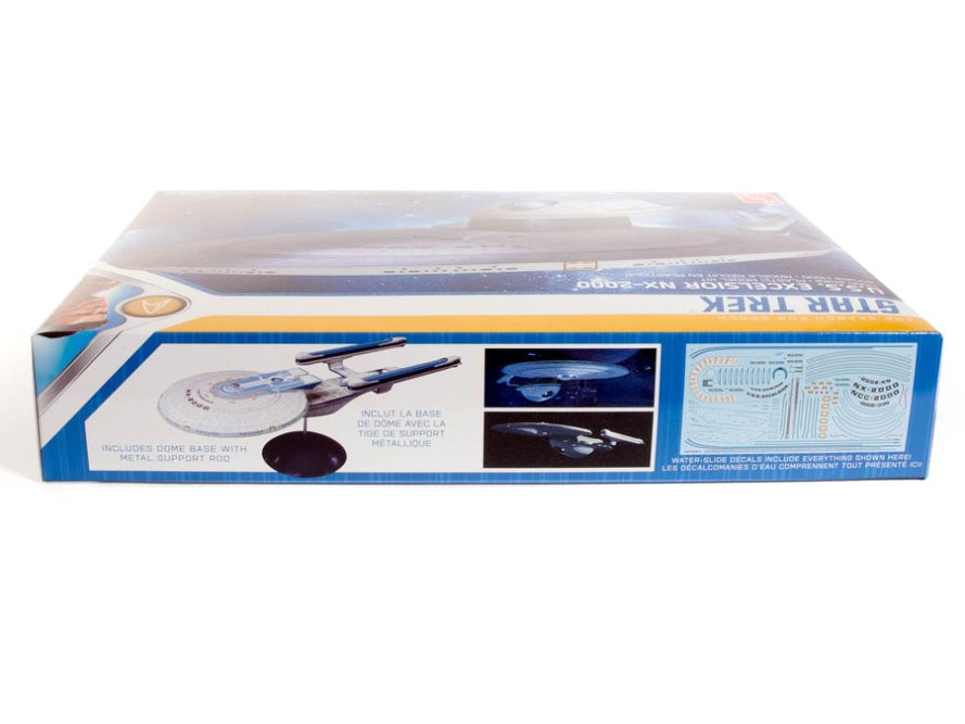 【未使用】 Star Trek U.S.S. Excelsior デカールセット Star Trek U.S.S. Excelsior NX-2000 Starship - AMT AMT1257M/12 - 1