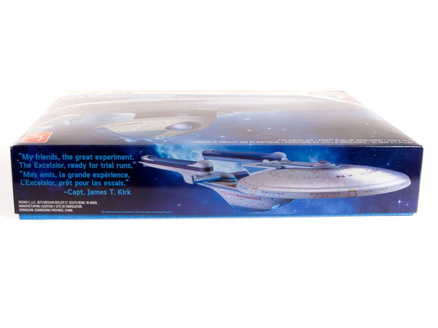 Star Trek U.S.S. Excelsior NX-2000 Starship - AMT AMT1257M/12 - 1/1000 Scale Plastic Model Kit