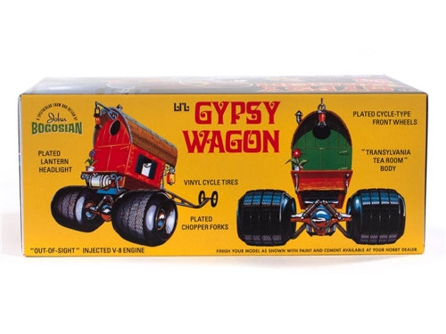 Li'l Gypsy Wagon Show Rod, Orange - AMT AMT1067/12 - 1/25 scale Plastic Model Kit