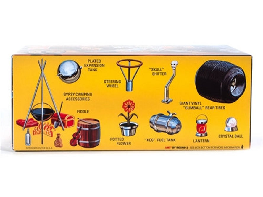 Li'l Gypsy Wagon Show Rod, Orange - AMT AMT1067/12 - 1/25 scale