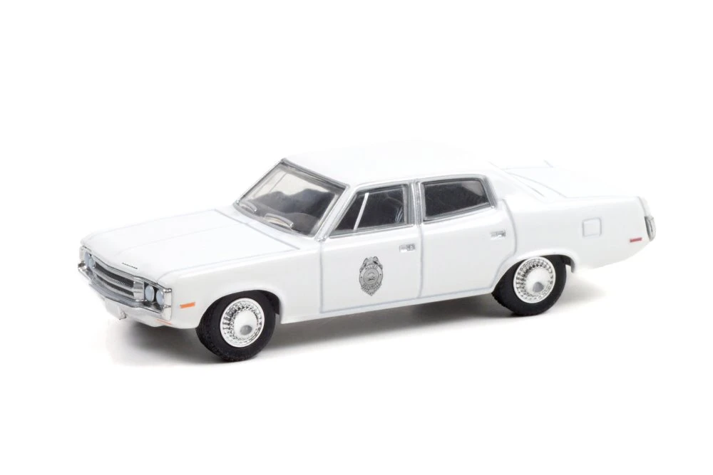 1971 AMC Matador Allied Security, White - Greenlight 30250/48 - 1/64 scale Diecast Model Toy Car