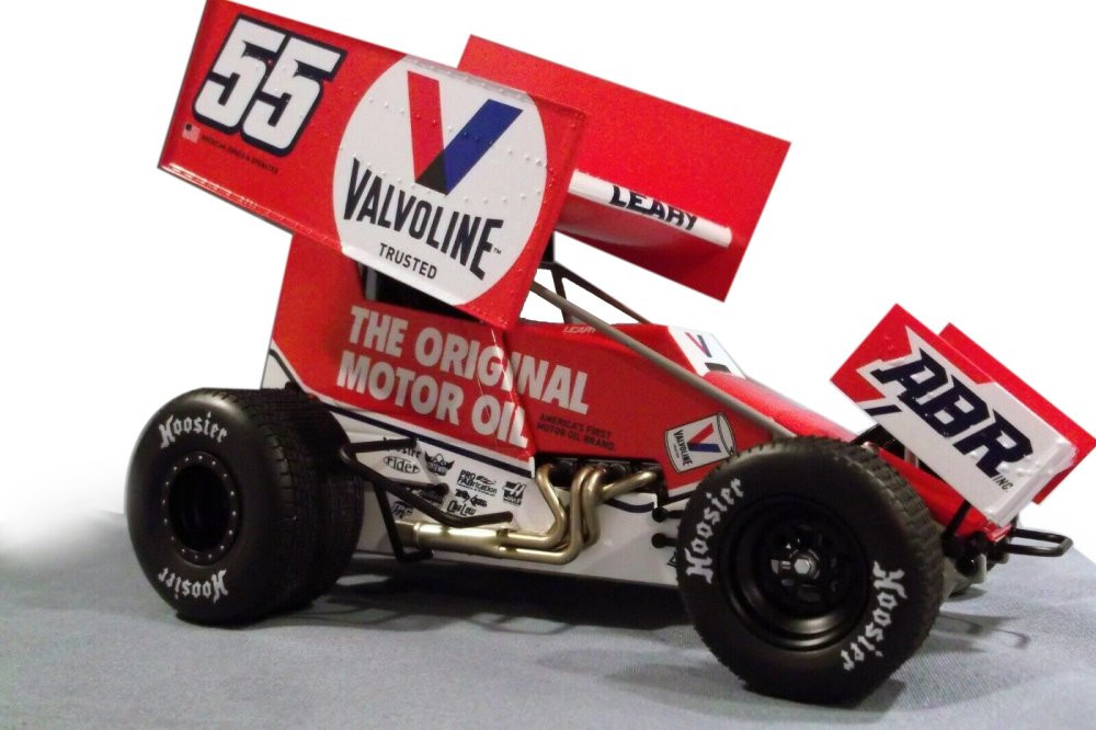 2021 Winged Sprint Car, #55 C.J. Leary 