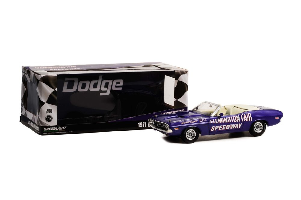 71 Dodge Challenger Cnvrtbl Flemington Fair Speedway Official Pace