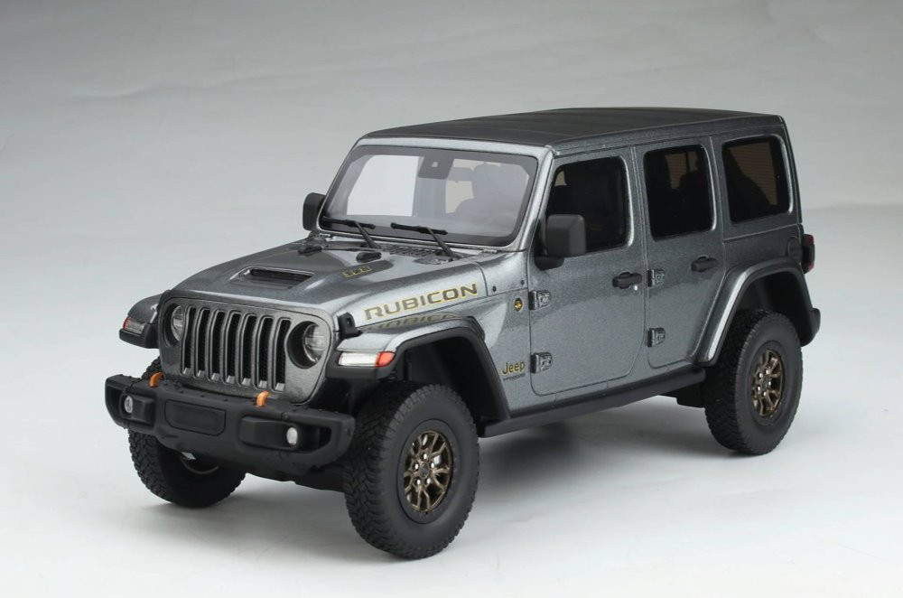 ミニカー GT Spirit Jeep Wrangler Rubicon 392 2021 Jeep Wrangler Rubicon 392, Granite Crystal Gray - GT Spirit