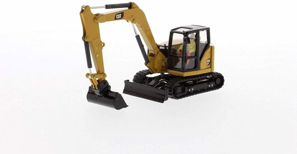 Caterpillar 308 CR Mini Hydraulic Excavator, Yellow - Diecast