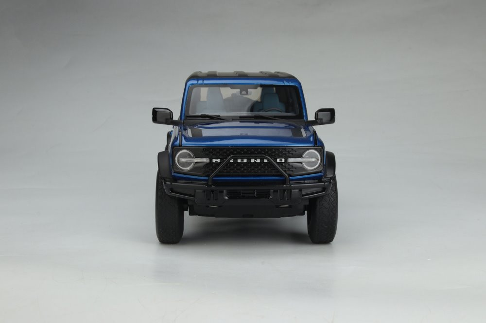 2021 Ford Bronco First Edition, Lightning Blue - GT Spirit US046 - 1/18 scale Resin Model Toy Car