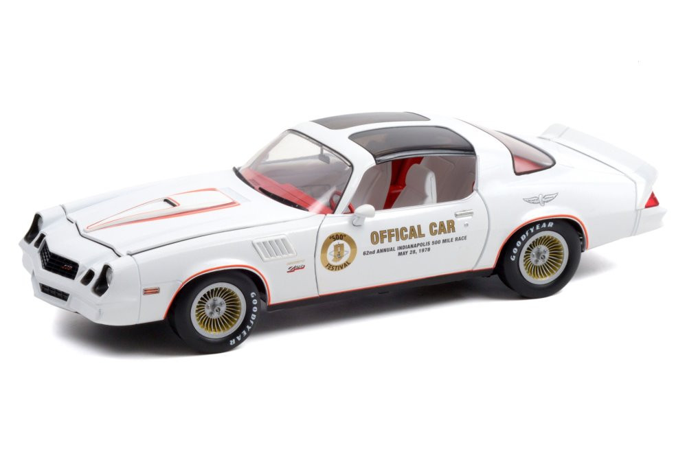62nd Indy 500 Mile Parade Car 1978 Chevy Camaro Z/28, White