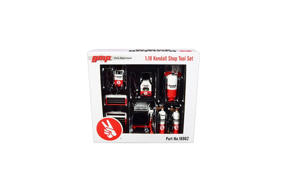 Kendall Motor Oil Shop Tool Set #1, Red and White - GMP 18962 - 1