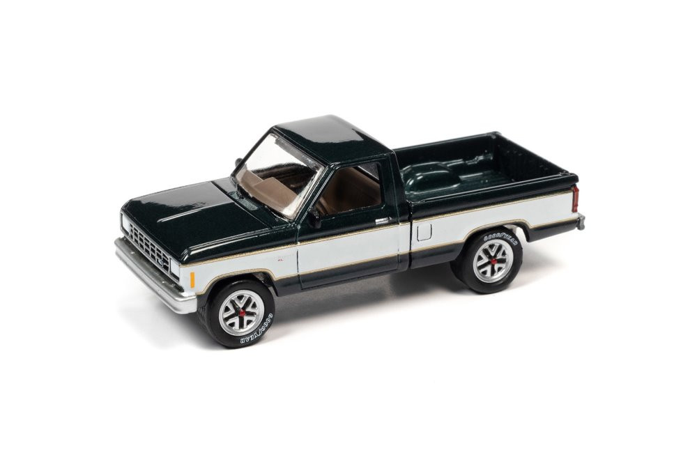 1983 Ford Ranger XL, Green - Johnny Lightning JLSP190 - 1/64 scale Diecast  Car