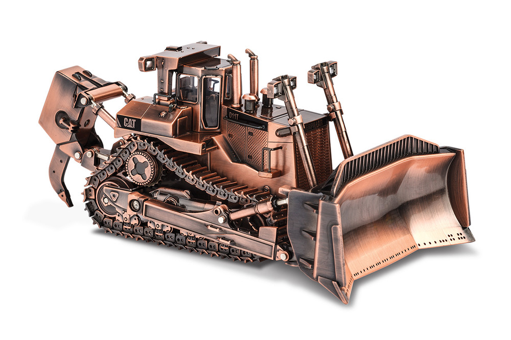 Caterpillar D11T Track-Type Tractor – Copper Finish, Copper - Diecast Masters 85517 - 1/50 scale Diecast Model Toy Car