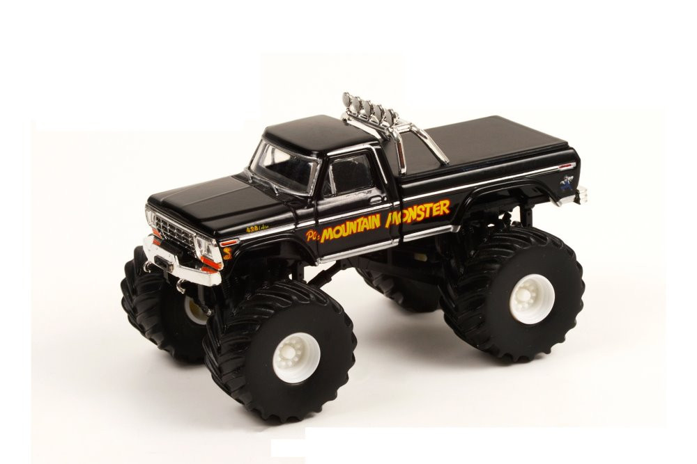 1979 Ford F-250 Monster Truck, Pa. Mountain Monster - Greenlight 49100A 1/64 scale Diecast Car