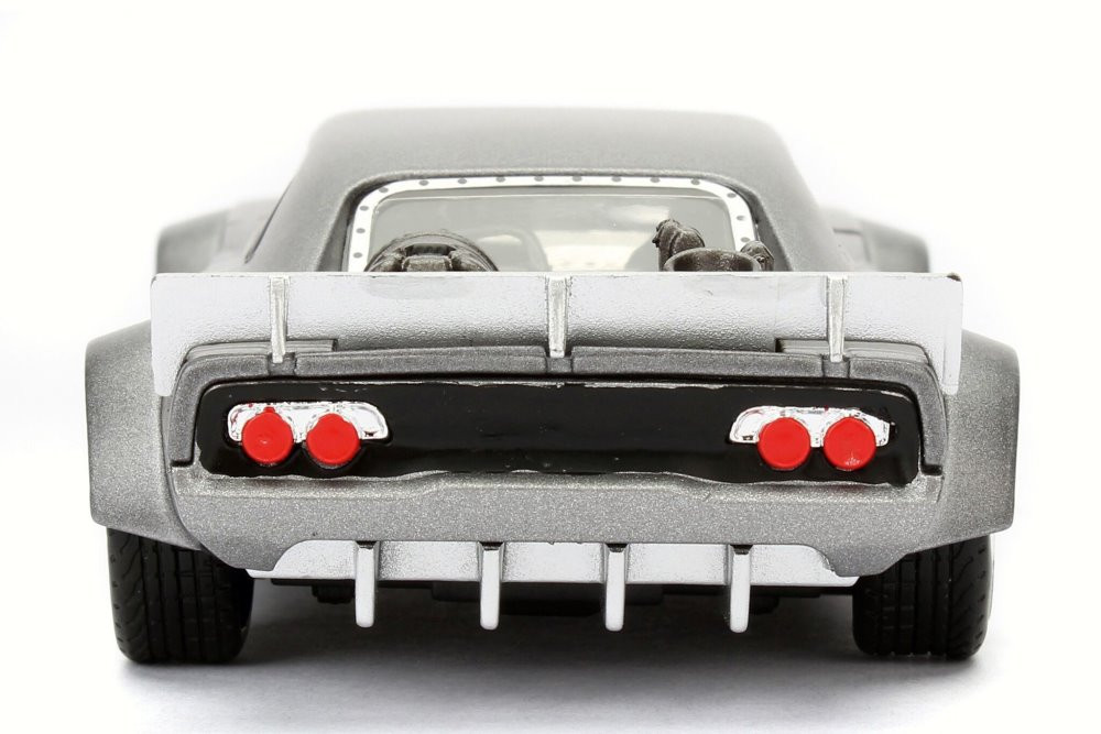Dom's Ice Charger F8 Fate of Furious, Bare Metal - Jada 98299 - 1