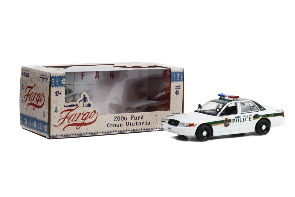 2006 Ford Crown Victoria Police Interceptor, Fargo - Greenlight 84153 - 1/24 scale Diecast Car