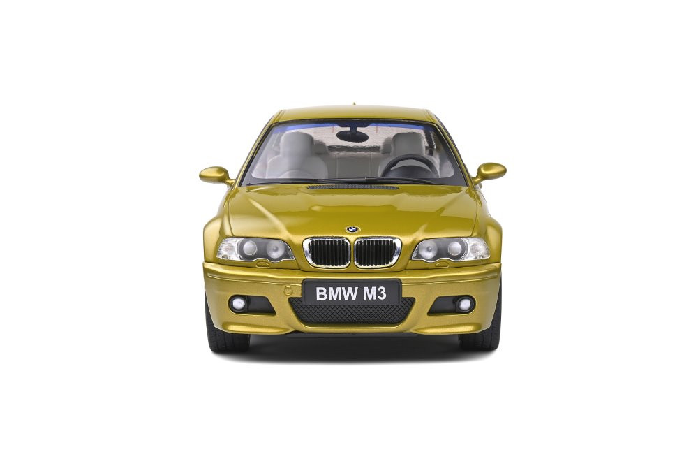 2000 BMW E46 M3 Coupé, Phoenix Yellow - Solido S1806501 - 1/18