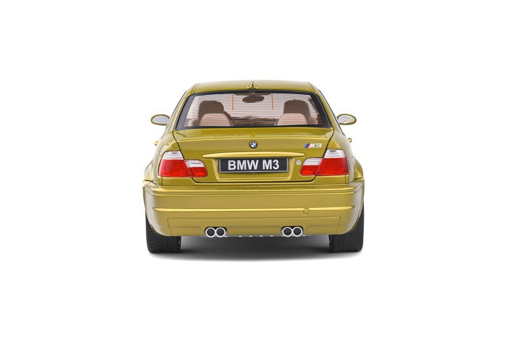 2000 BMW E46 M3 Coupé, Phoenix Yellow - Solido S1806501 - 1/18