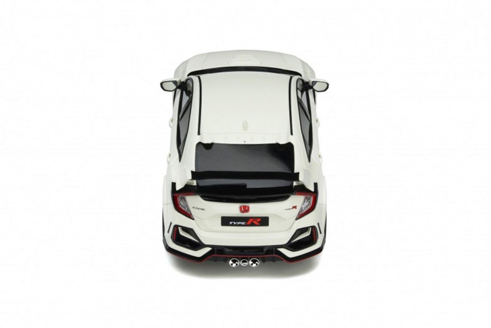 2020 Honda Civic Type R GT FK8 Euro Spec, White - Ottomobile OT388 - 1/18 scale Resin Car