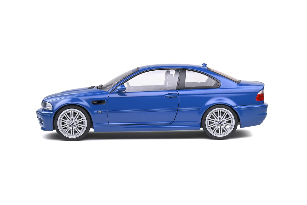 2000 BMW E46 M3 Coupé, Laguna Seca Blue - Solido S1806502 - 1/18